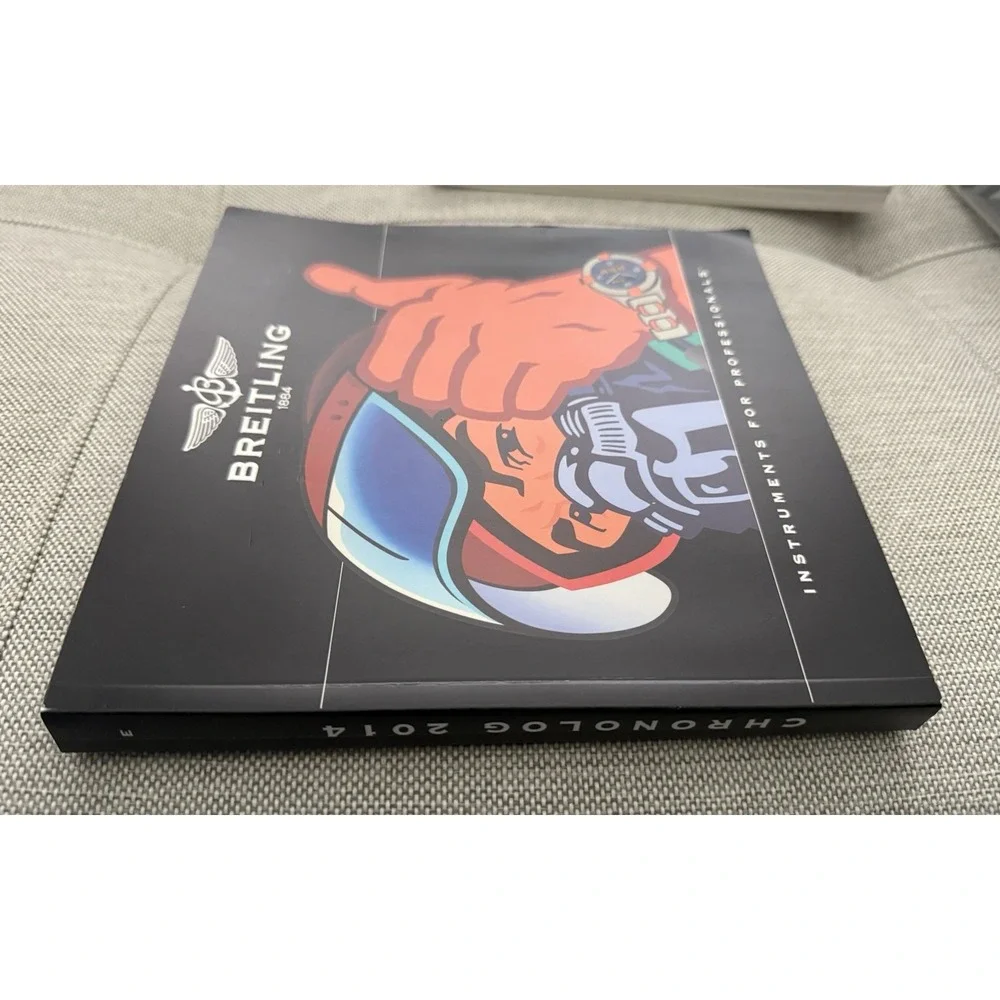 Breitling Instruments For Professionals 2014 Watch Catalog Book English 1884
